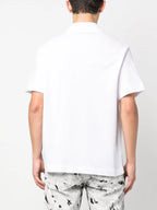 palm angels, sartorial polo, white polo shirt, luxury fashion, men's clothing