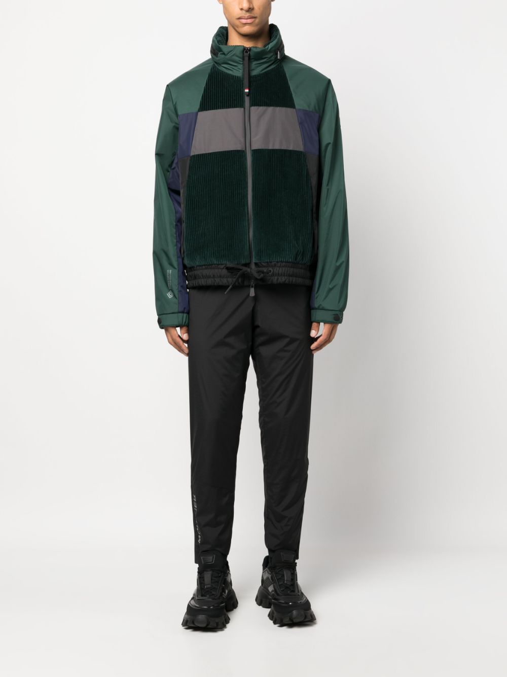 Moncler Grenoble, black ripstop pants, luxury men's fashion, high-end menswear, durable stylish pants