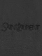 Saint Laurent, men’s shearling jacket, luxury down jacket, black shearling coat, high-end outerwear