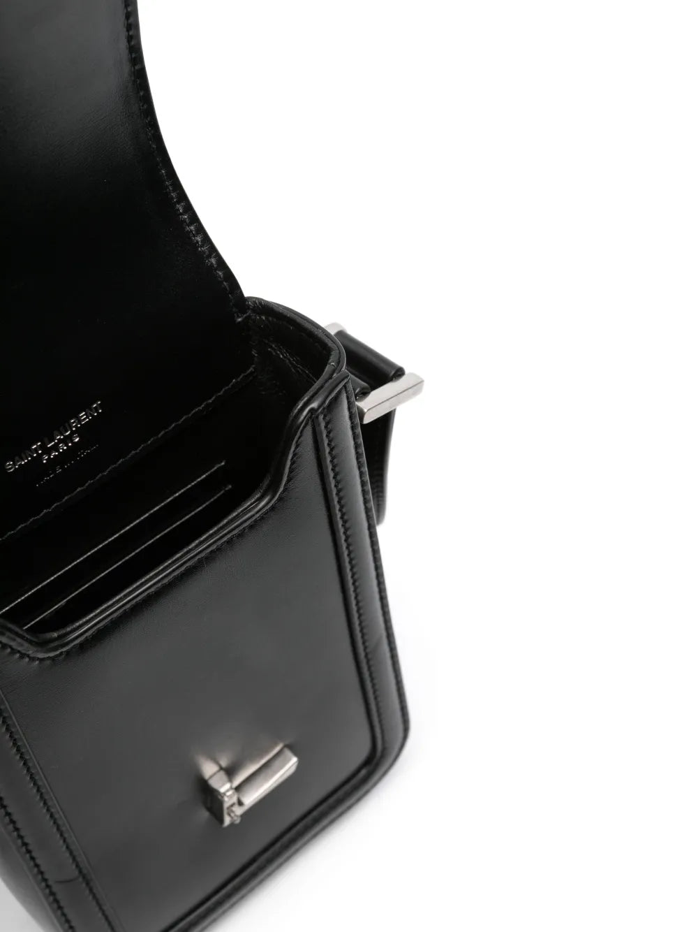 Image of Mini Solferino Bag in Smooth Leather by Saint Laurent for Unisex - Season Autumn-Winter 2023 - Detail View 7