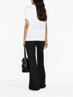 Bild von weiten Baumwoll-Jogginghosen von Off-White für Damen - Saison Herbst-Winter 2023 - Detailansicht 1