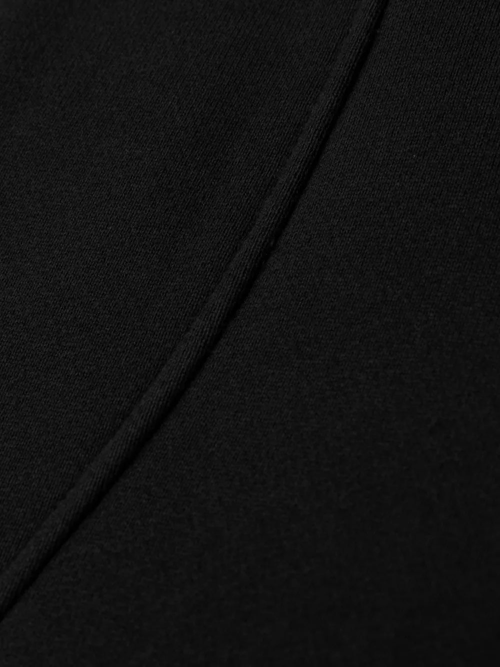 Calças de jogging de algodão de perna larga Off-White Mulher Preto