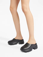 Giuseppe Zanotti, Leather Clogs, Luxury Footwear, Women's Designer Shoes, High-end Fashion