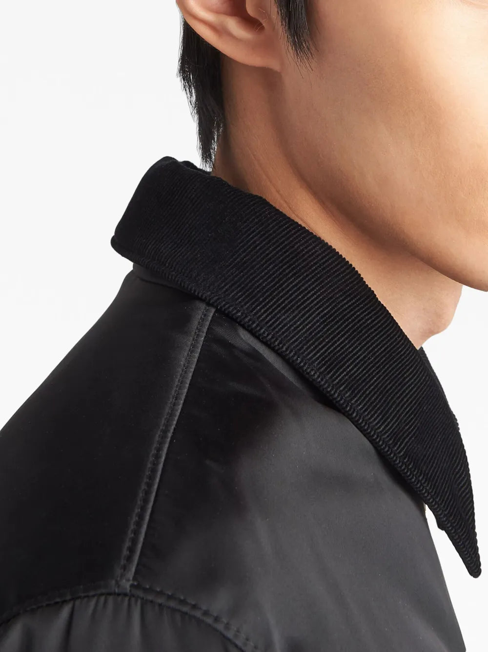 Re-Nylon jacket, Prada jacket, classic outerwear, contemporary style, men's fashion