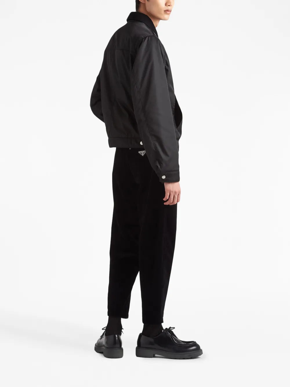 Re-Nylon jacket, Prada jacket, classic outerwear, contemporary style, men's fashion