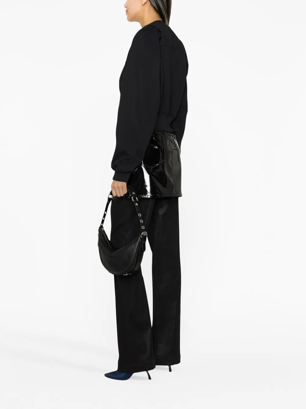 Image of Off Stamp Sweatshirt by Off-White for Women - Season Autumn-Winter 2023 - Detail View 6