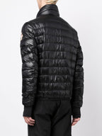 Moncler Grenoble, black down jacket, luxury puffer jacket, men's winter coat, premium outerwear