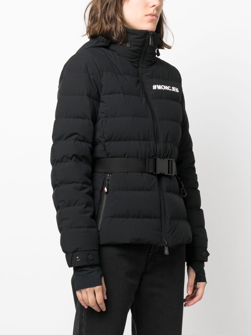 Moncler Grenoble, Bettex short jacket, Women’s luxury jacket, Black winter jacket, High-end fashion