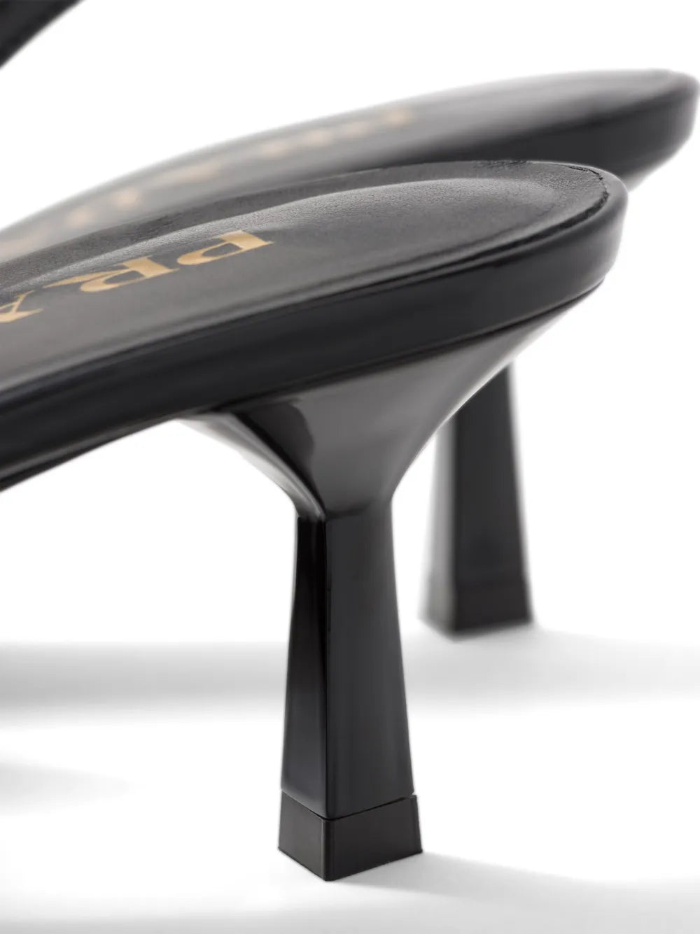 Prada pumps, black patent leather shoes, luxury footwear, high heel pumps, designer shoes