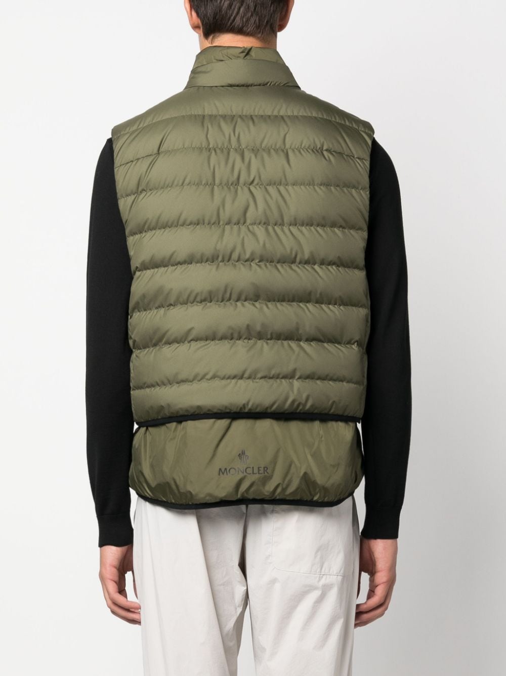 Moncler, tarn down vest, luxury men's wear, sleeveless jacket, men's fashion