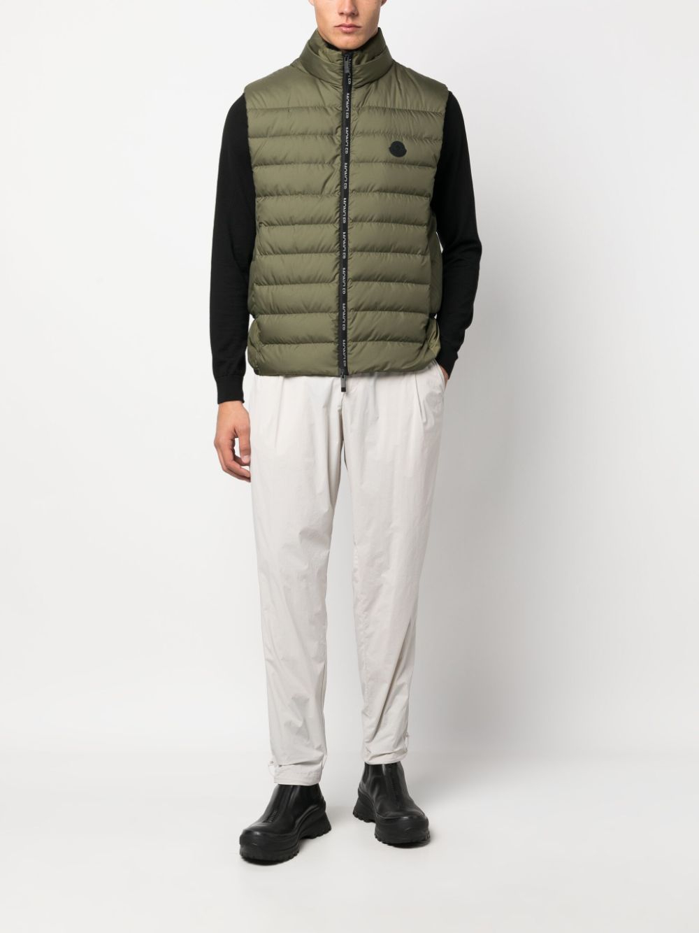 Moncler, tarn down vest, luxury men's wear, sleeveless jacket, men's fashion