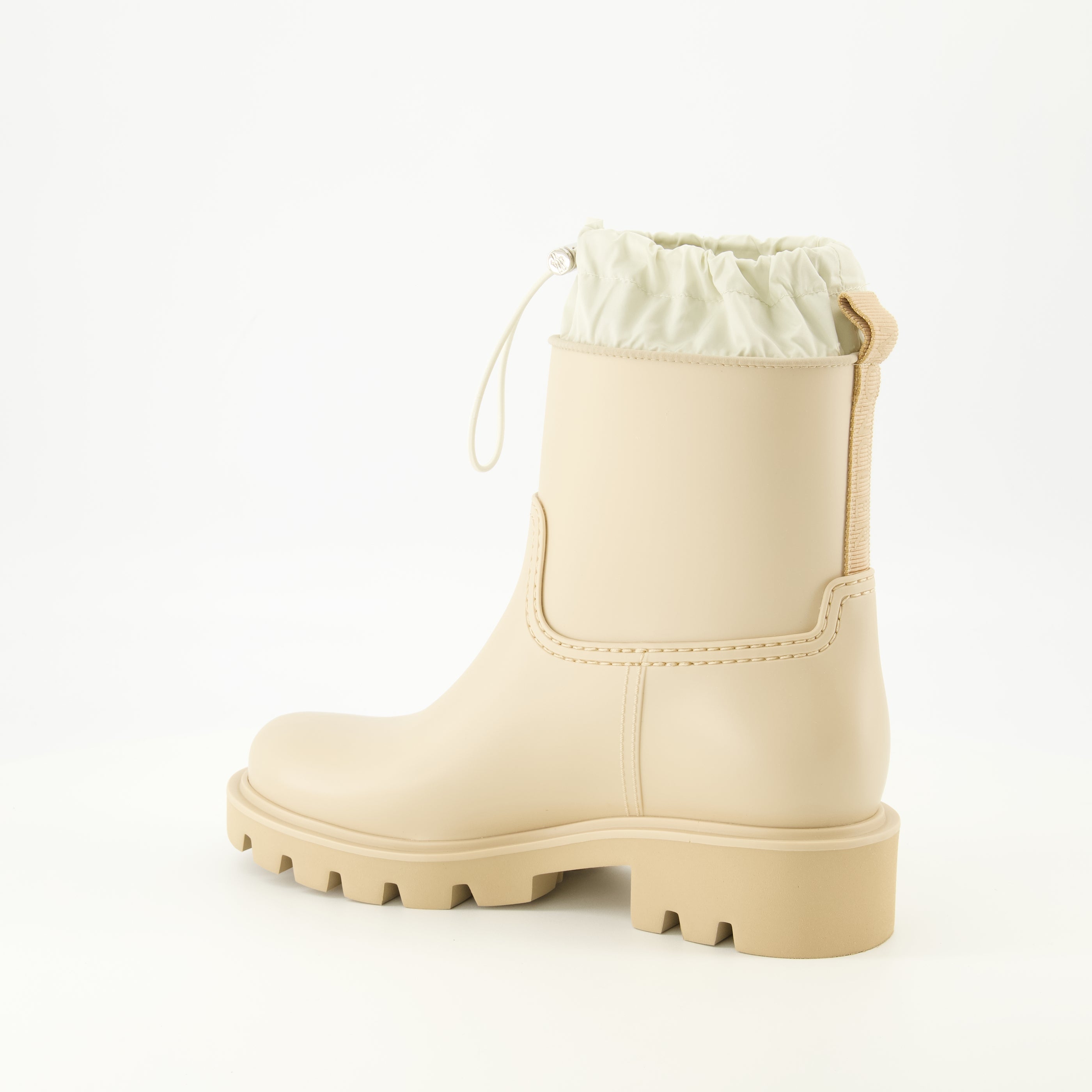 Kickstream Beige Rain Ankle Boots