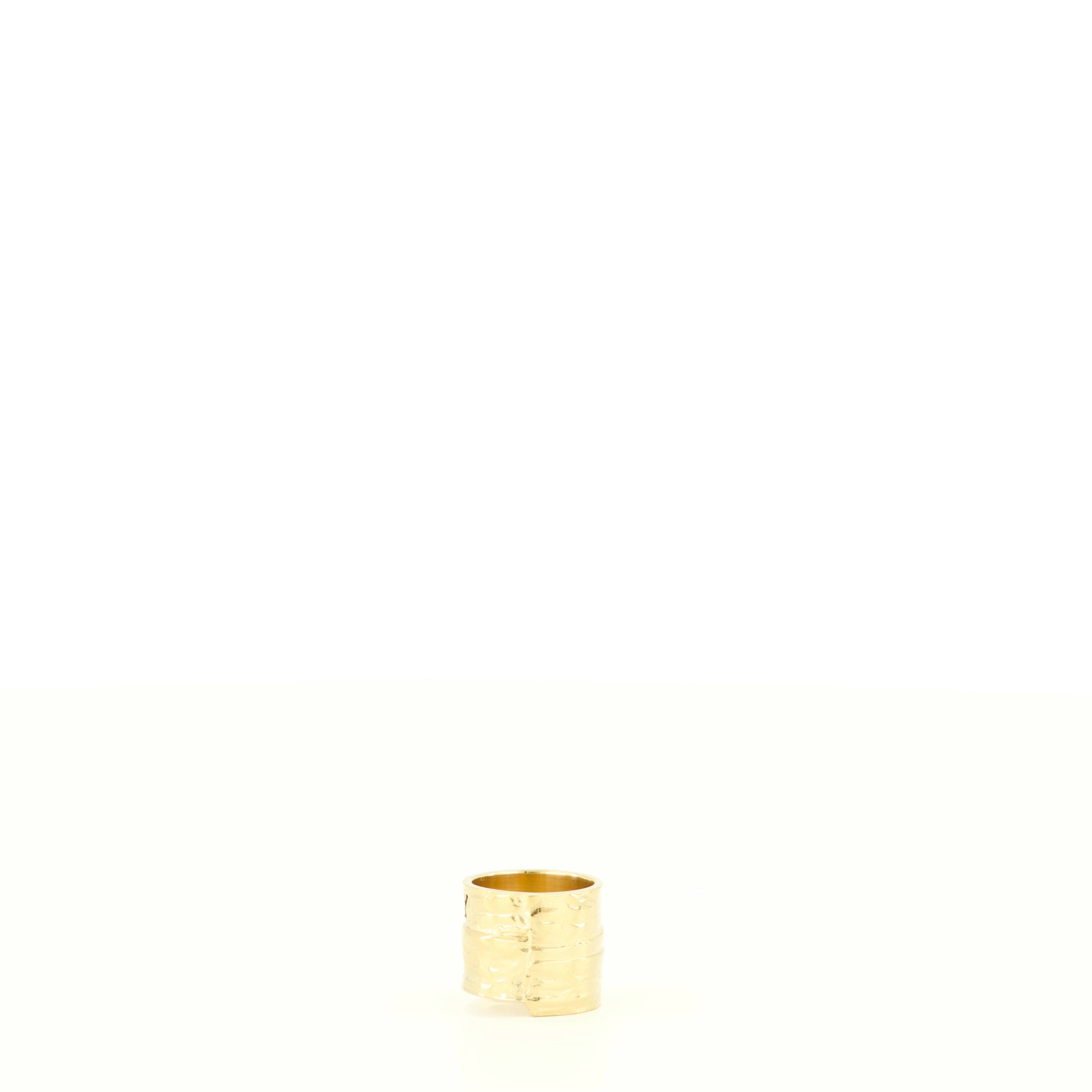 Givenchy Tape Ring, gold ring, brass jewelry, Givenchy accessories, autumn winter fashion