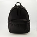 Nylon backpack, AMI Paris bags, unisex backpack, designer backpacks, fashionable backpacks