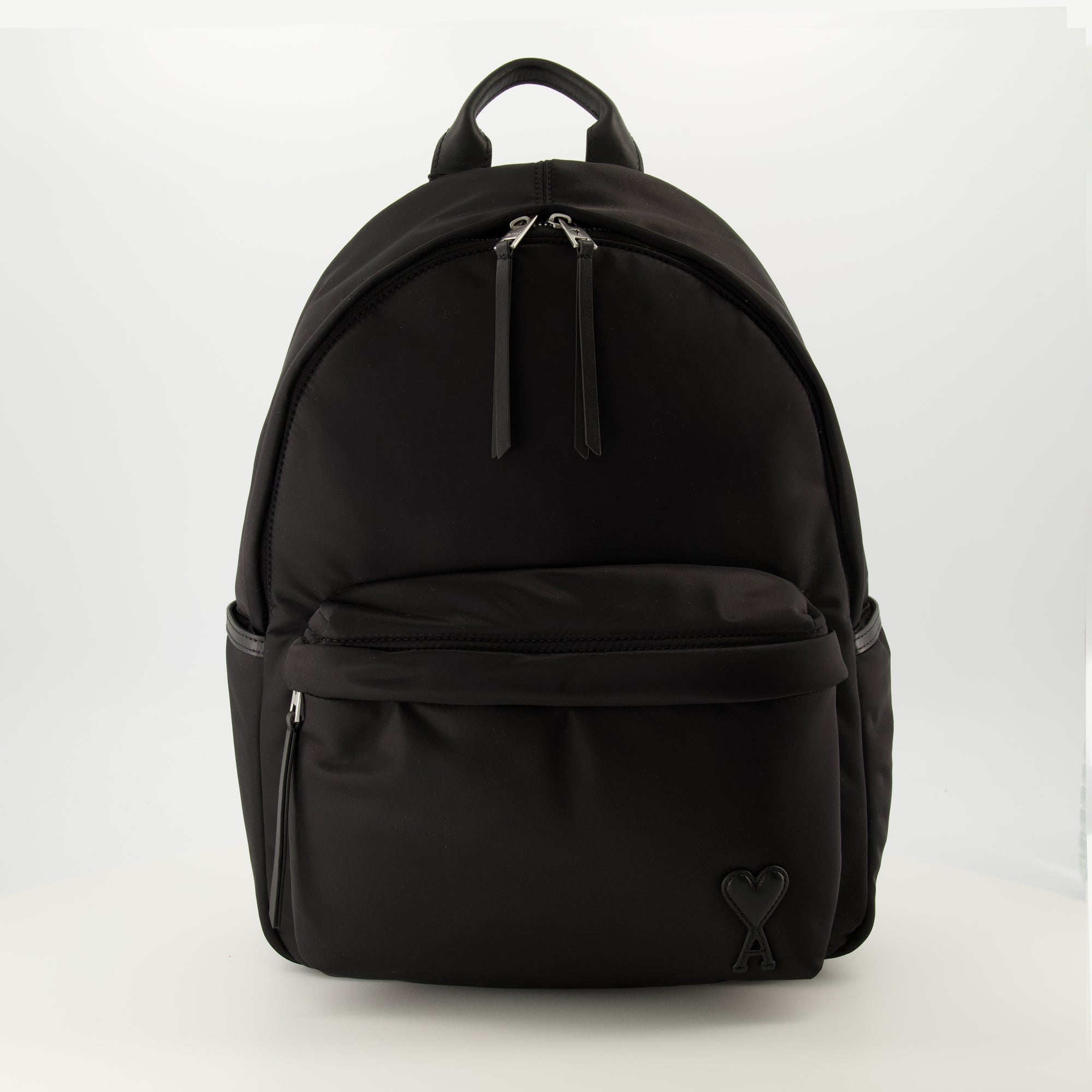 Nylon backpack, AMI Paris bags, unisex backpack, designer backpacks, fashionable backpacks