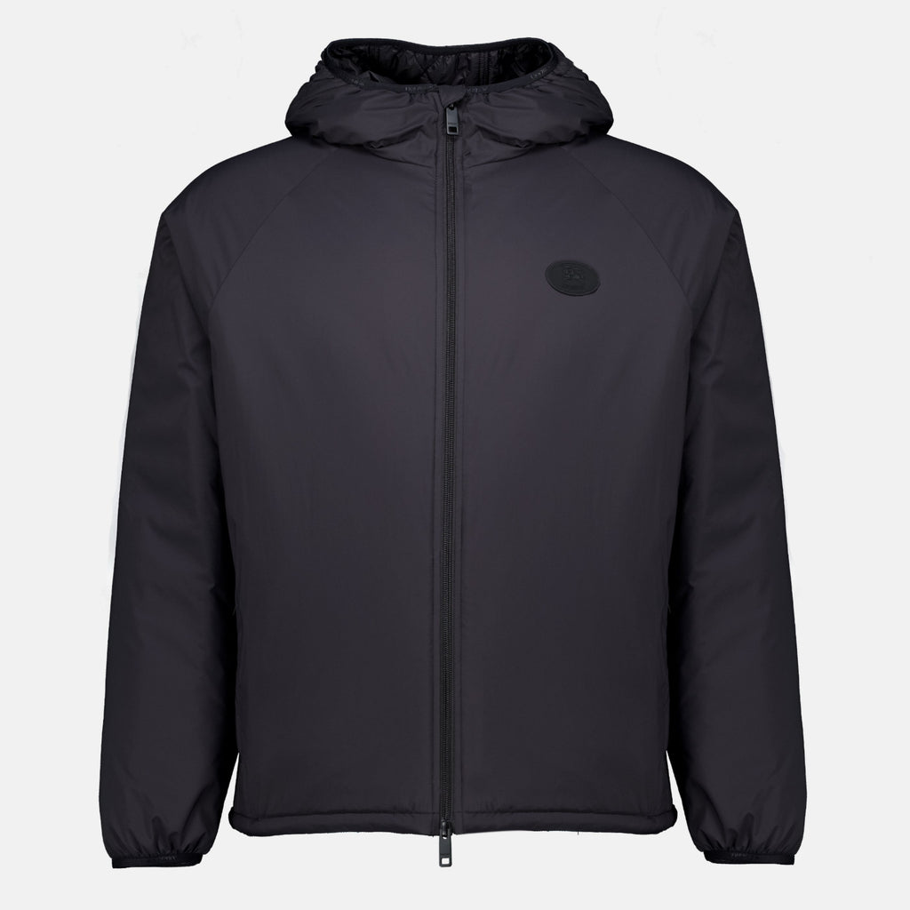 Chaqueta Dunwich de nailon negro
