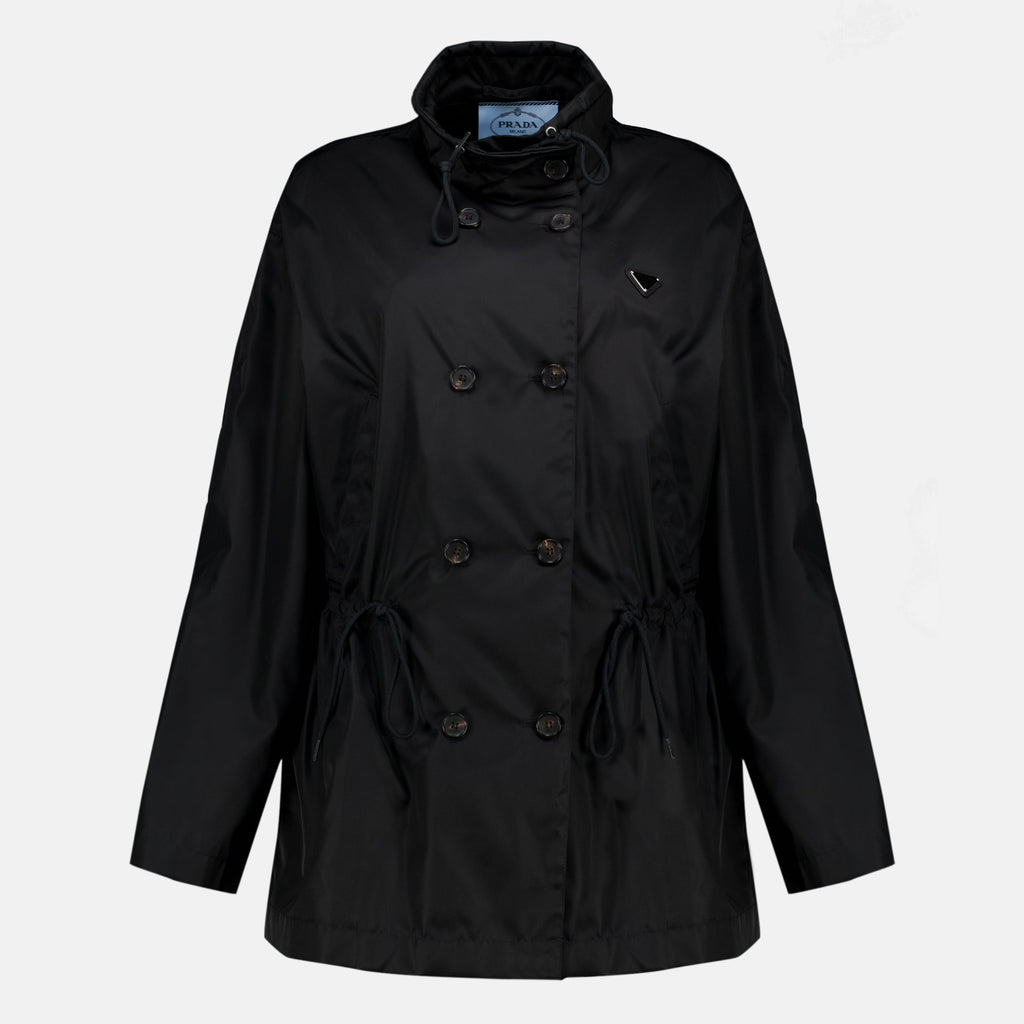 Parka nera Re-Nylon