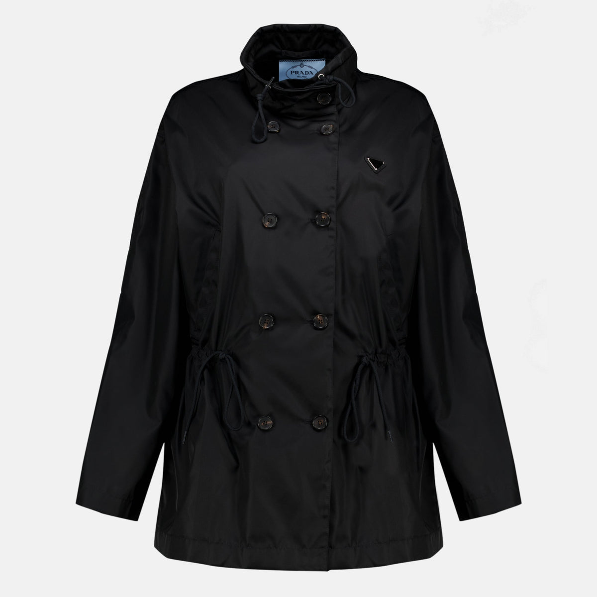 Parka nera Re-Nylon