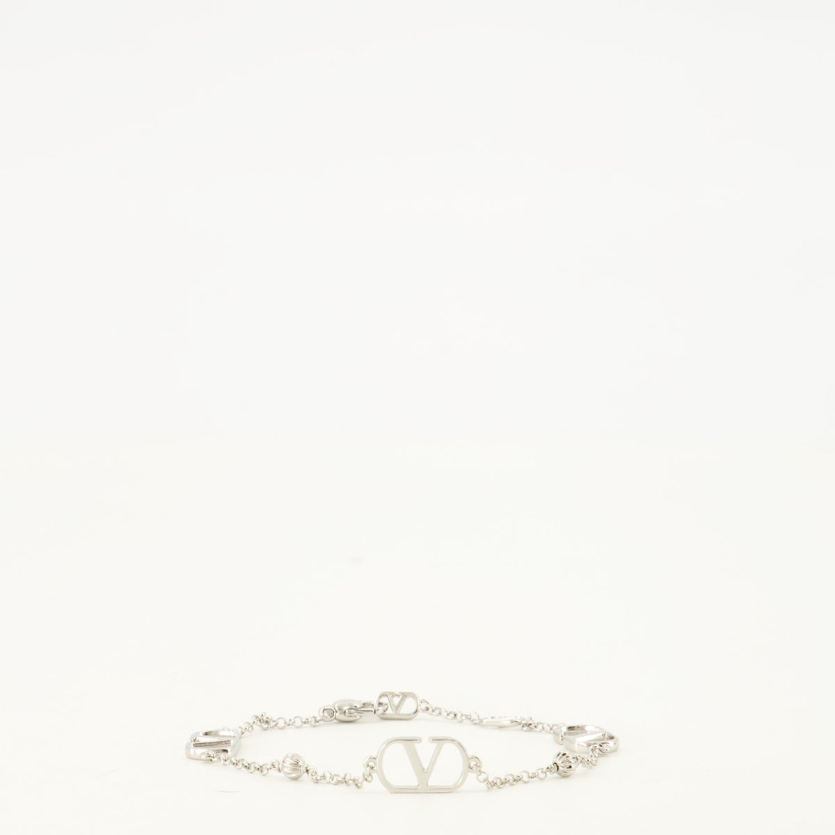 VLogo-Armband aus Metall