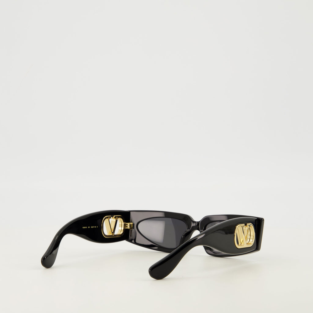 Black Vlogo Sunglasses