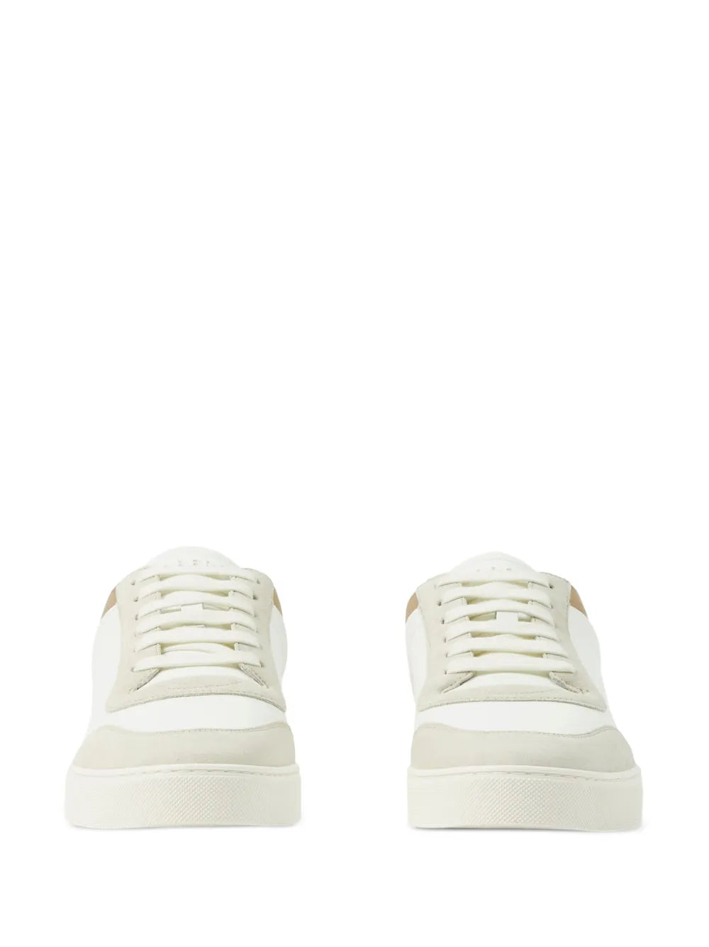 Burberry sneakers, checkered leather sneakers, luxury footwear, suede sneakers, high-end sneakers