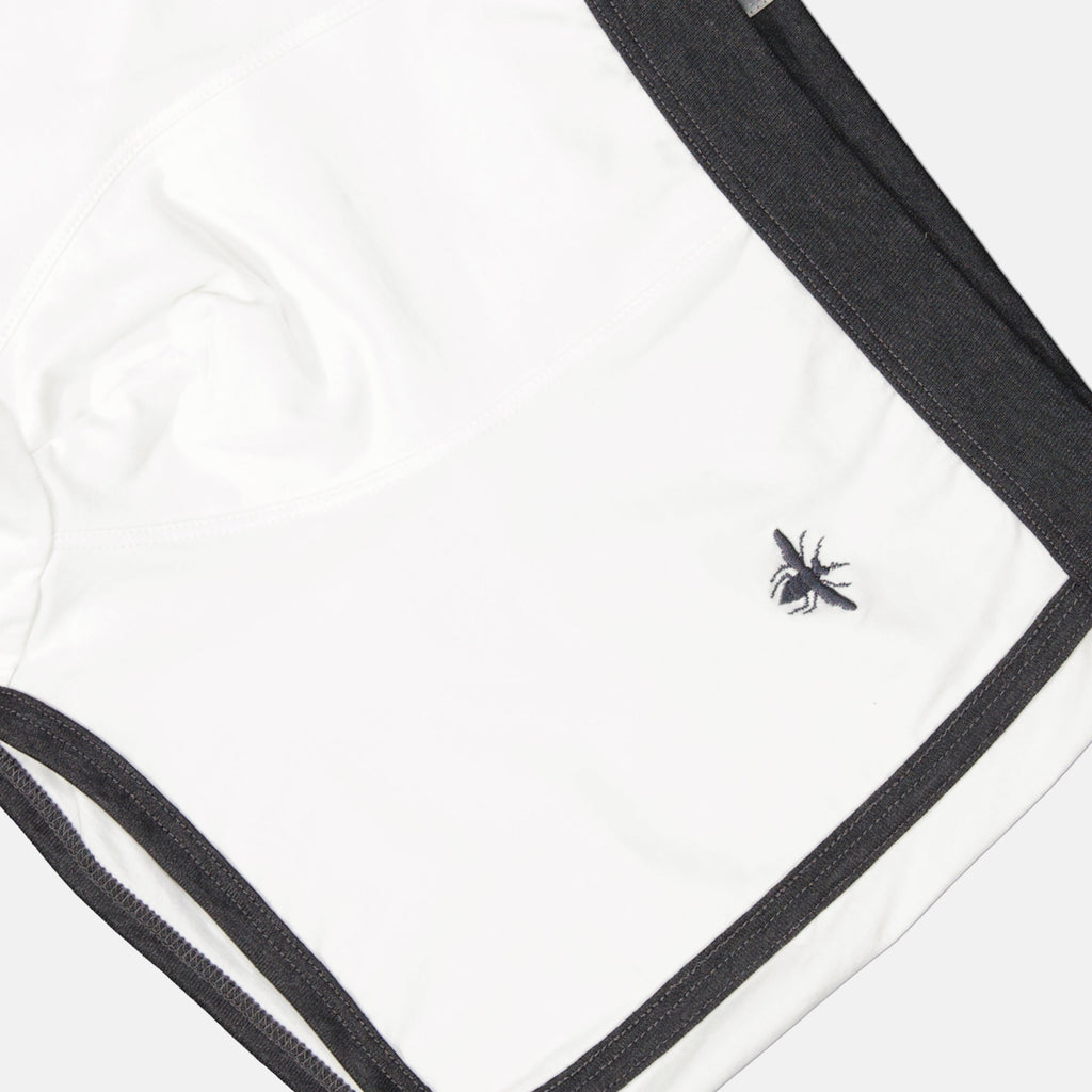 cotton boxer shorts, Dior, embroidered bee, elegant loungewear, designer underwear