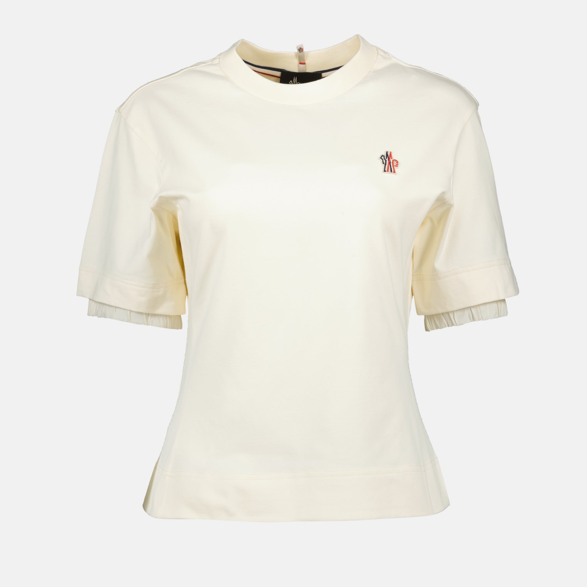 Logo T-Shirt in Beige