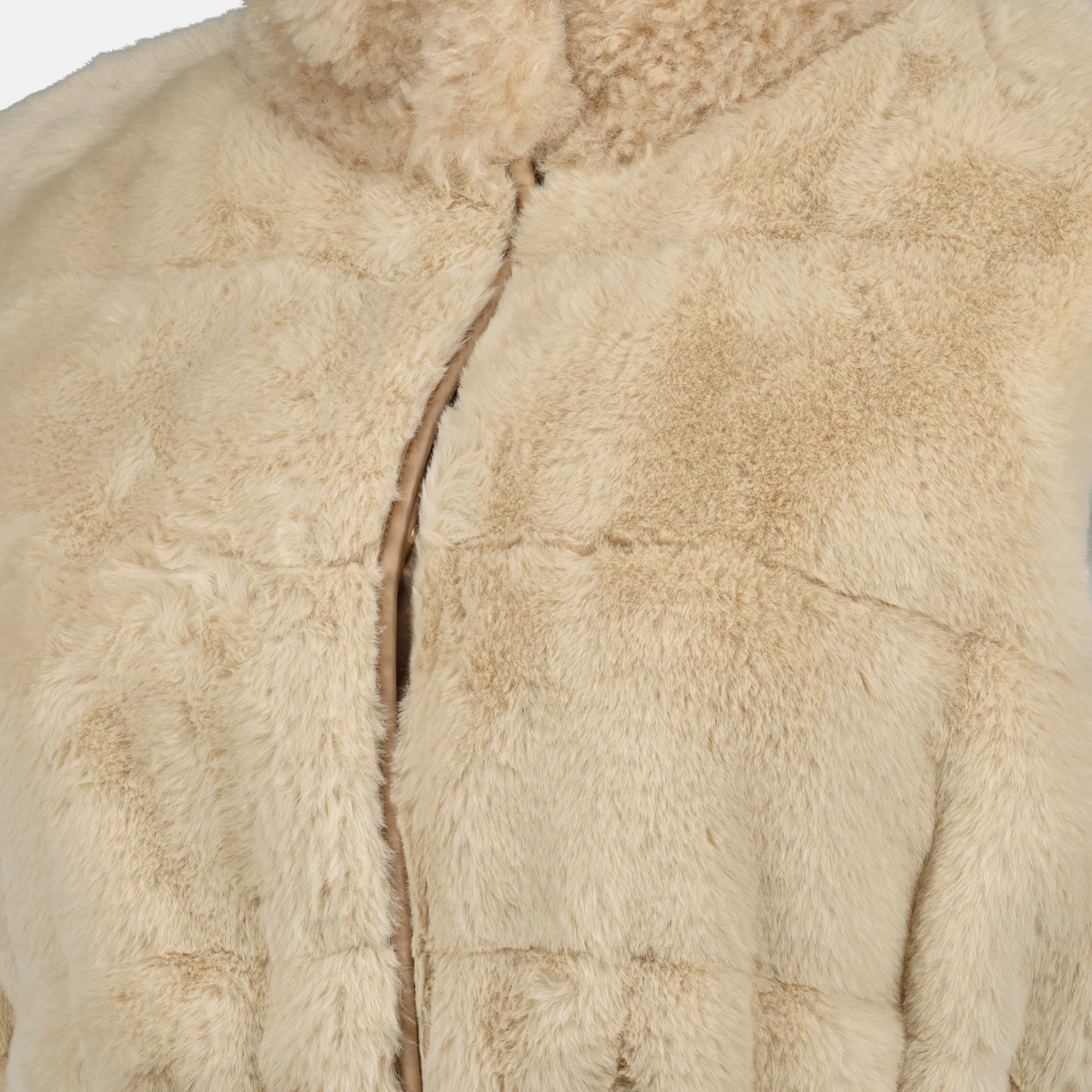 Moncler vest, Joui vest, beige vest, designer outerwear, autumn-winter collection