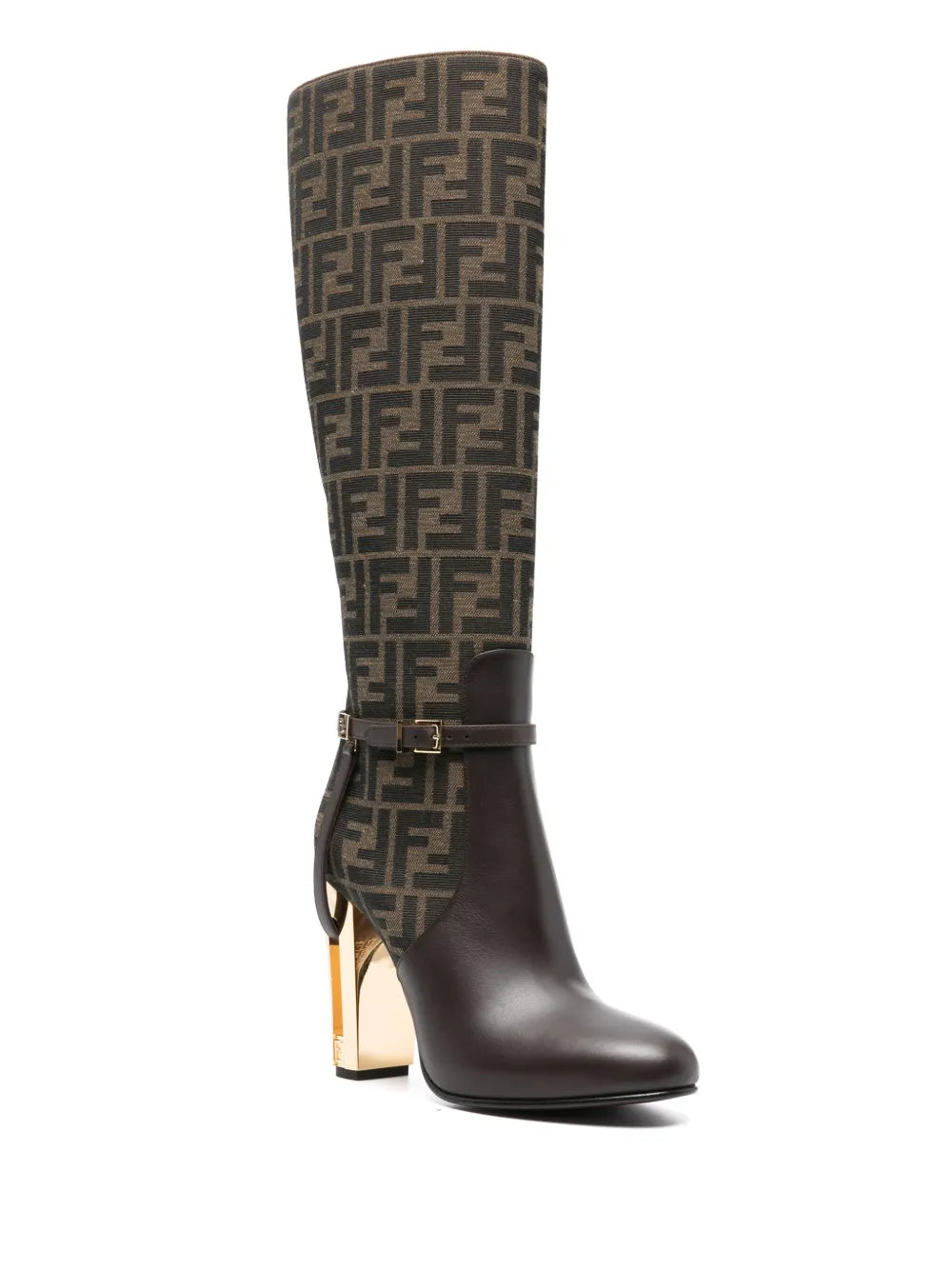 Fendi boots, heeled boots, luxury footwear, designer boots, elegant boots