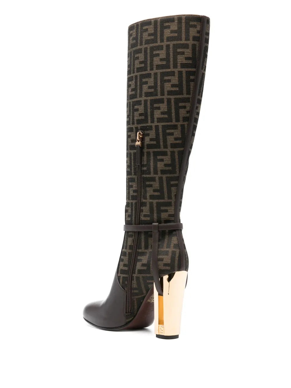 Fendi boots, heeled boots, luxury footwear, designer boots, elegant boots