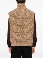 Fendi Sleeveless Teddy Jacket