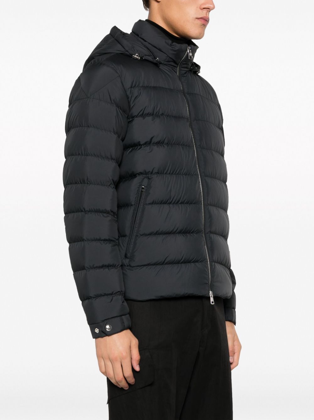 Moncler, Doudoune Arneb, Men's puffer jacket, Luxury outerwear, Black winter jacket