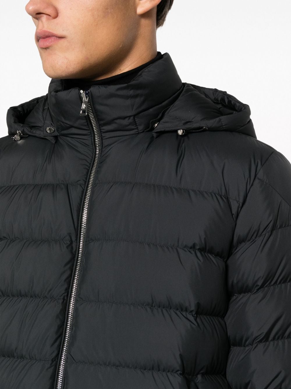 Moncler, Doudoune Arneb, Men's puffer jacket, Luxury outerwear, Black winter jacket