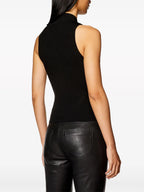 Image of Top with High Neckline by Diesel for Women - Season Autumn-Winter 2024 - Model view 3