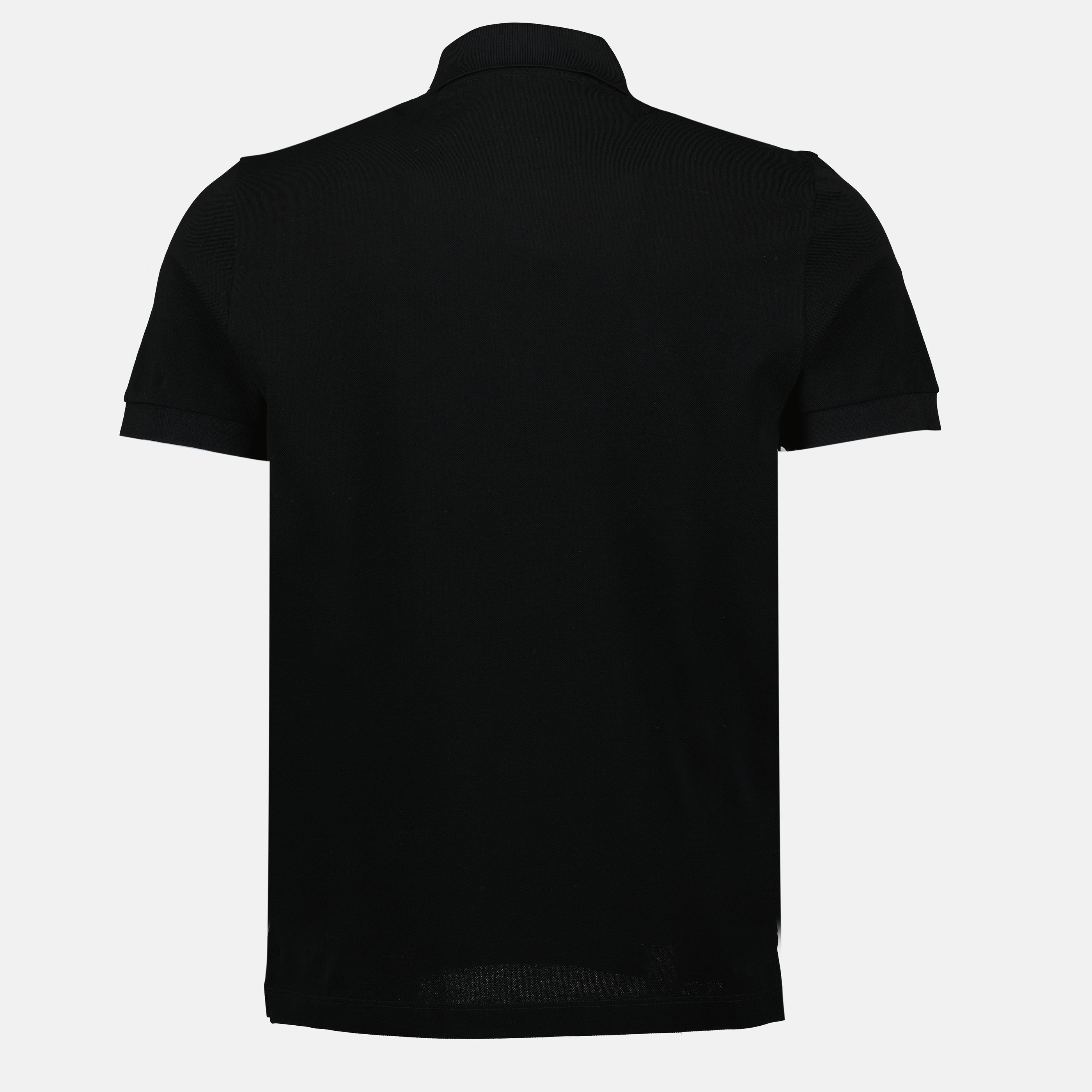 black pique cotton polo fendi men 15241373778300