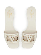 Valentino Garavani, Leather Mules, VLogo, Luxury Footwear, Cutout Design