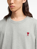 Image du T-shirt Ami de Coeur par AMI Paris pour Unisexe - Saison Printemps-Été 2024 - Détail vue 8