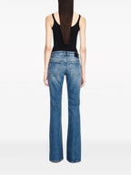 Image of Flared Washed Jeans by Off-White for Women - Season Autumn-Winter 2023 - Detail View 6