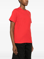 1. Coperni T-shirt2. Red logo T-shirt3. Luxury casual wear4. Designer T-shirt 5. Premium women’s fashion