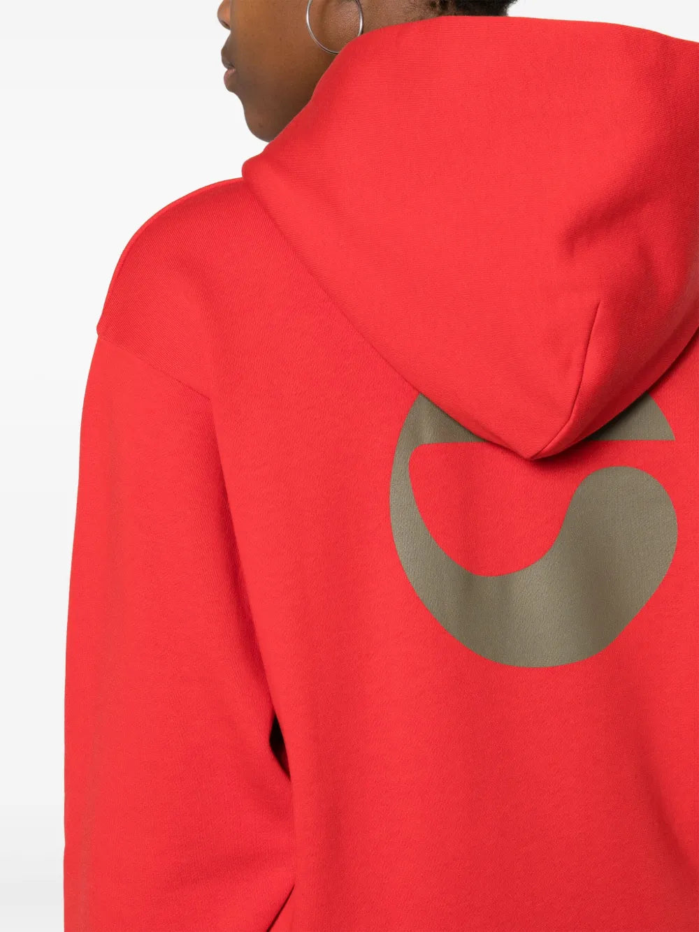 Red Hoodie with C Logo