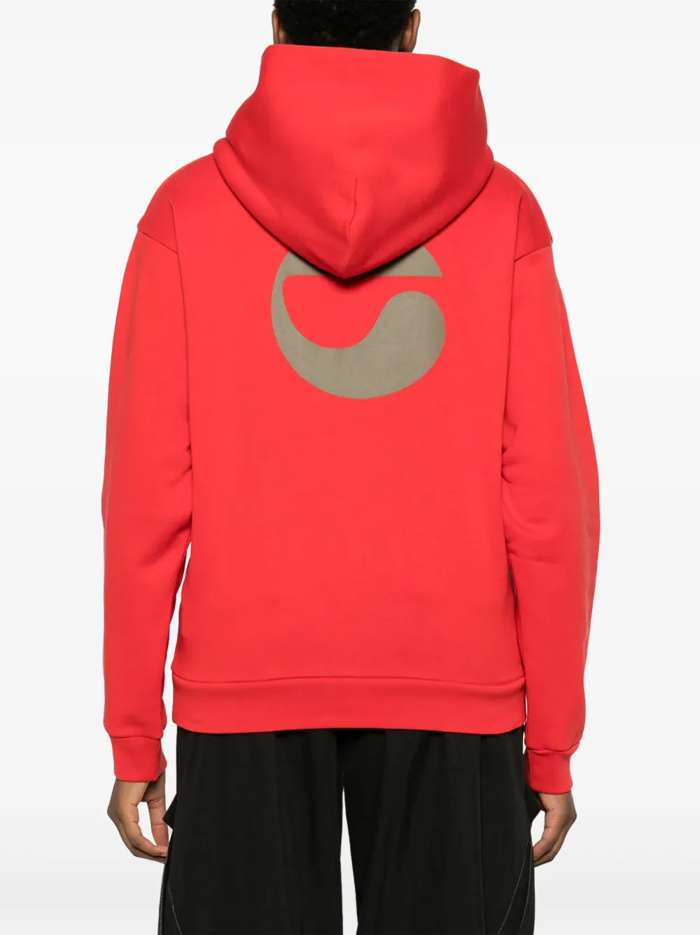 Red Hoodie with C Logo