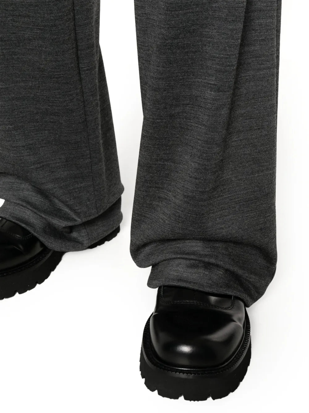 luxury trousers, nylon pants, Dolce & Gabbana, straight-leg trousers, designer men’s wear