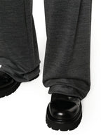 luxury trousers, nylon pants, Dolce & Gabbana, straight-leg trousers, designer men’s wear