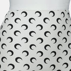 Moon bike shorts, Marine Serre shorts, high-waisted bike shorts, polyamide shorts, contemporary fashion