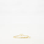 VLogo Signature Bracelet, Valentino Garavani, adjustable bracelet, gold bracelet, classic clasp