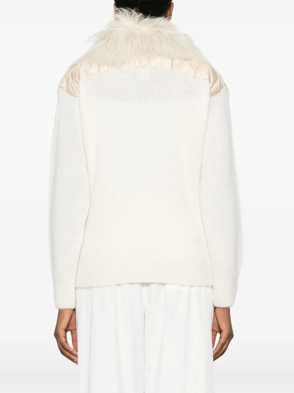 투-톤 베이지 재킷