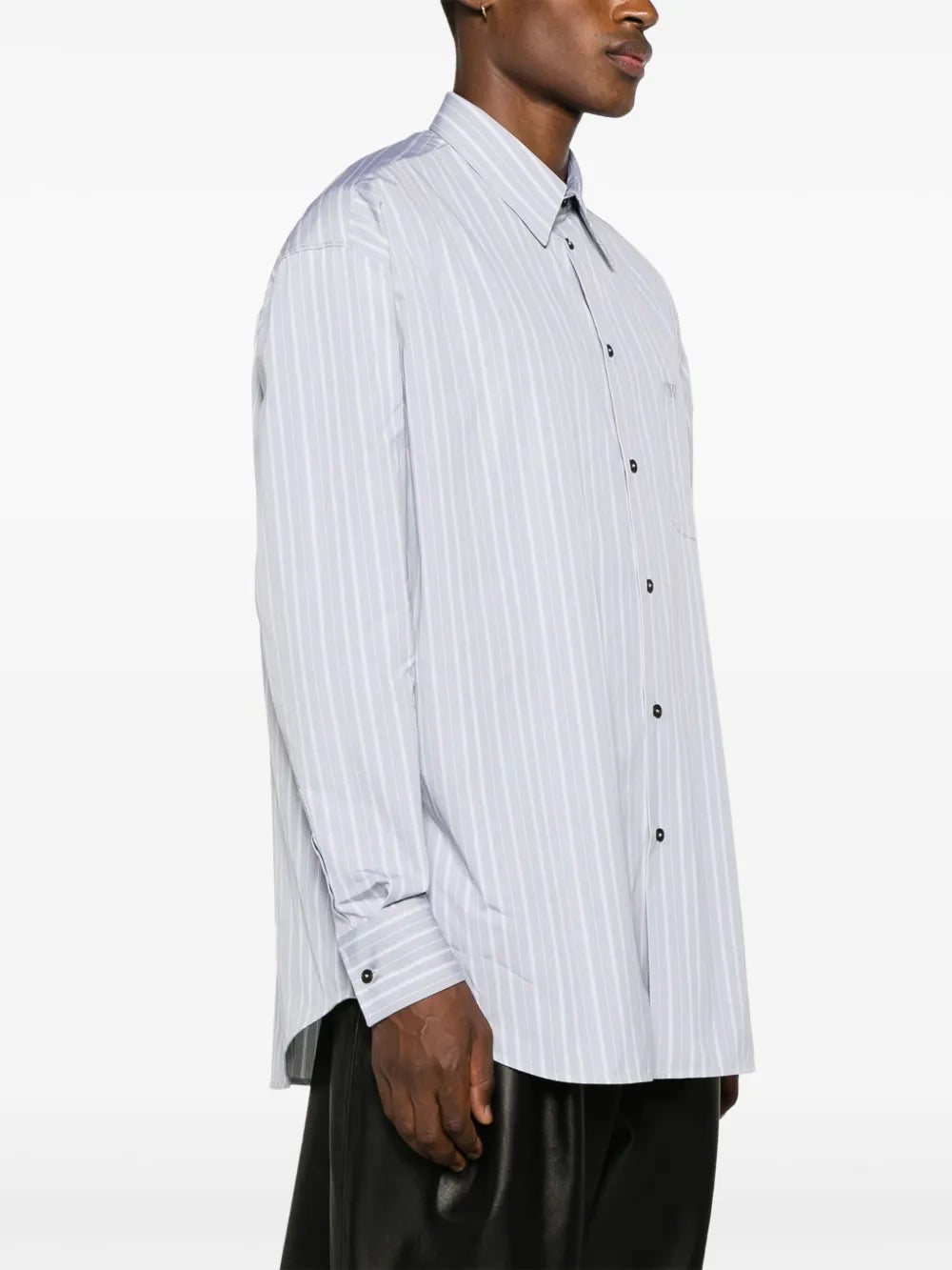 Camisa Cinza Listrada