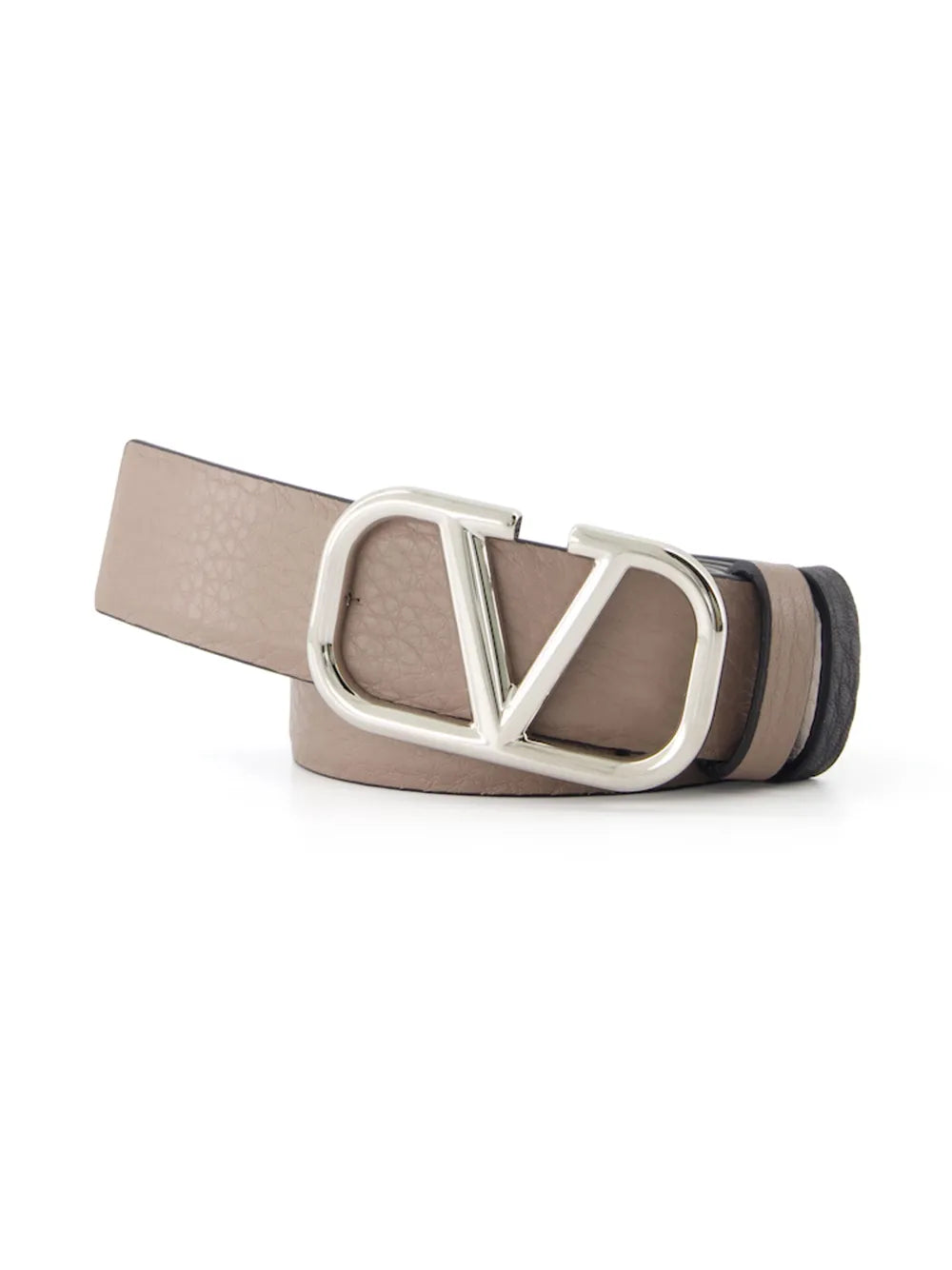 Valentino, reversible belt, VLogo, luxury accessories, leather belt