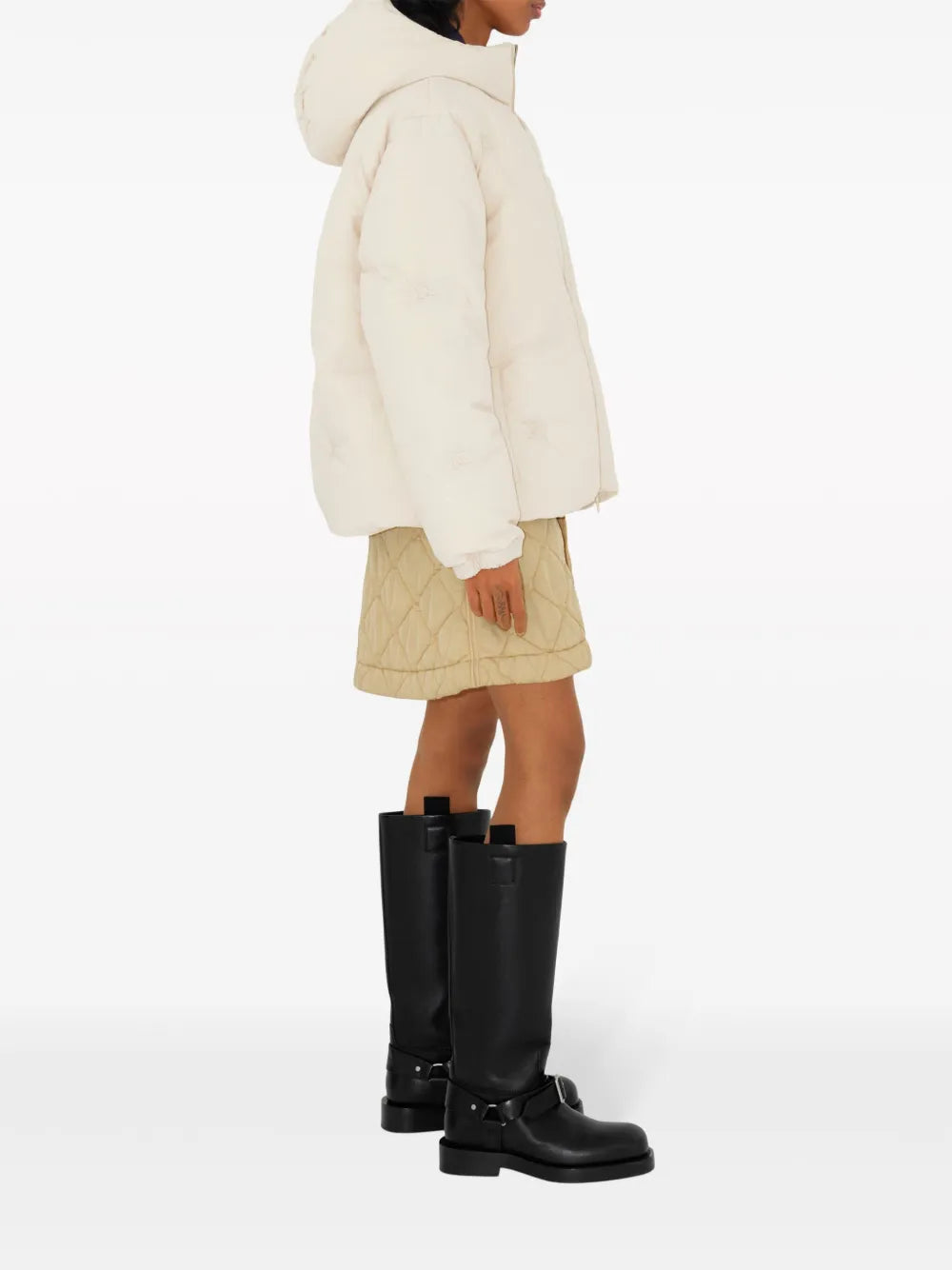 キルティングミニスカート