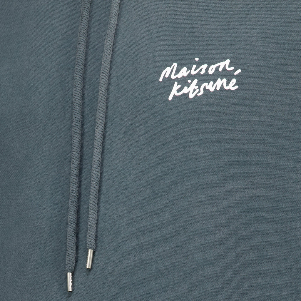 Gray Hooded Sweatshirt Maison Kitsuné